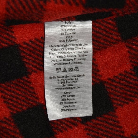 Eddie Bauer | Gray Outdoor Flannel Lined Jacket - Picture 7 of 7